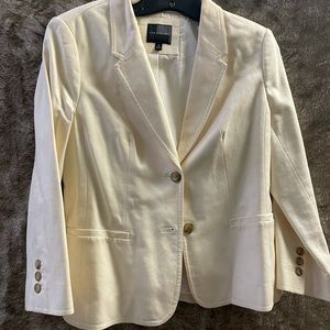 Cream blazer